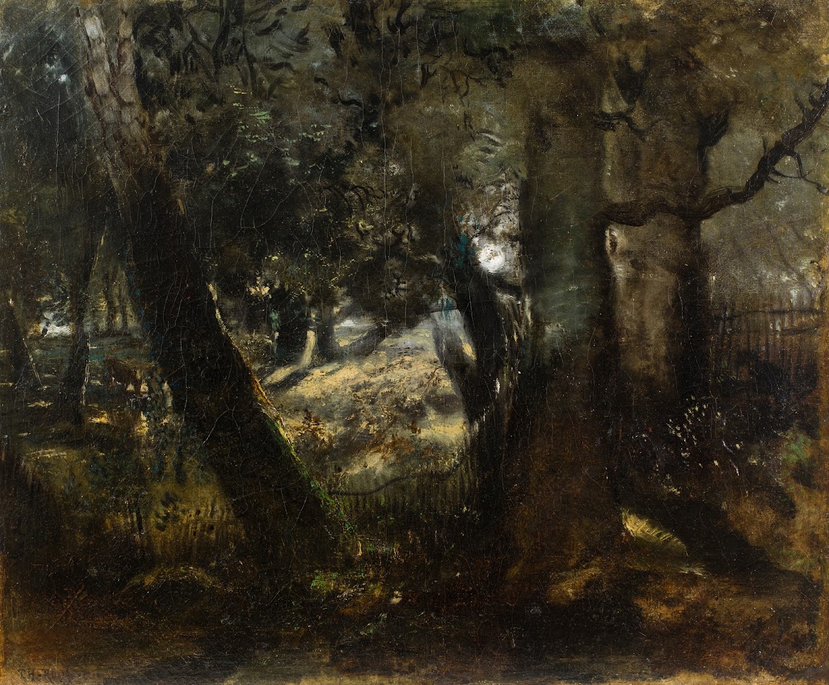 Pheasantry in the Forest of Compiègne 1833