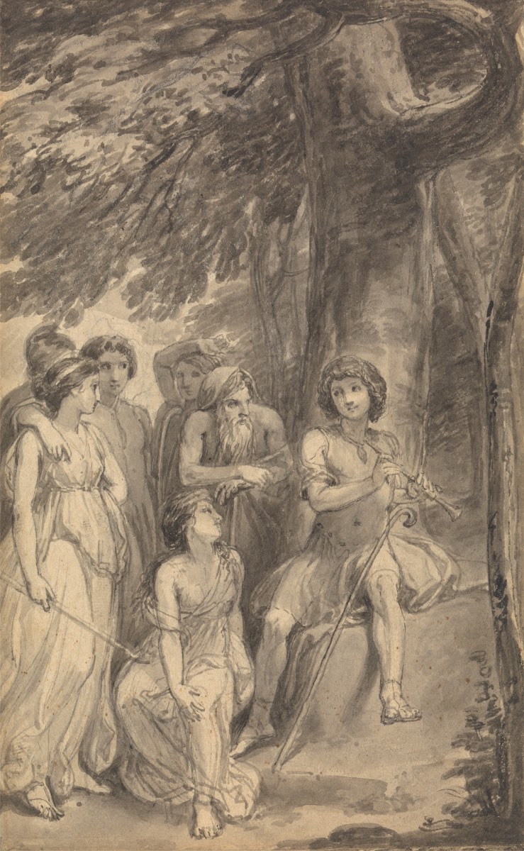 One of Six Illustrations to Fenelons The Adventures of Telemachus son of Ulysses