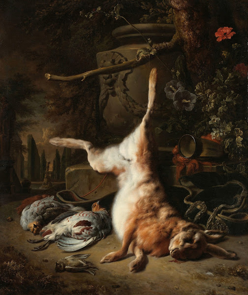 Still Life with a Hare and other Game 1697
