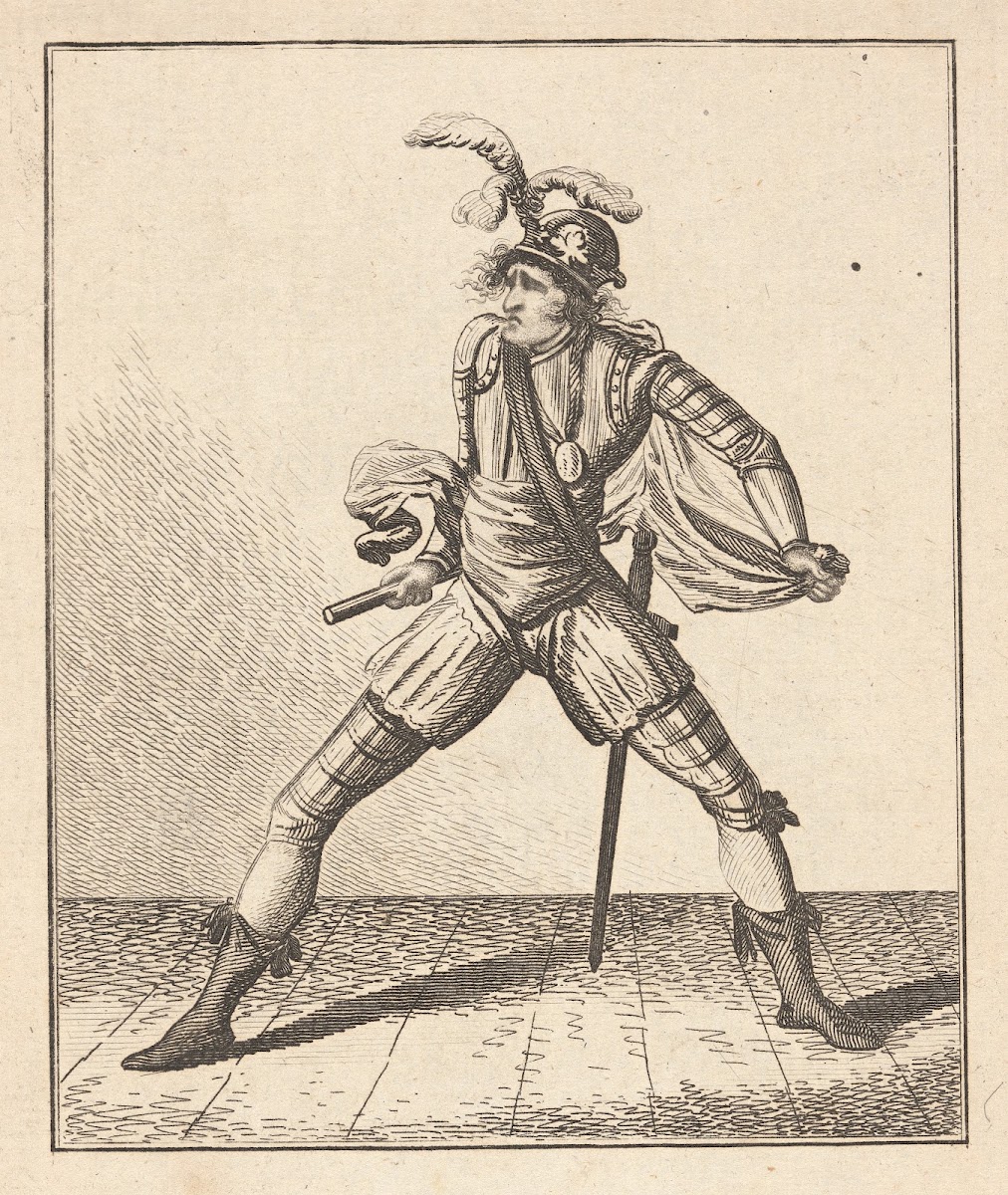 The theatrical ranter 1794