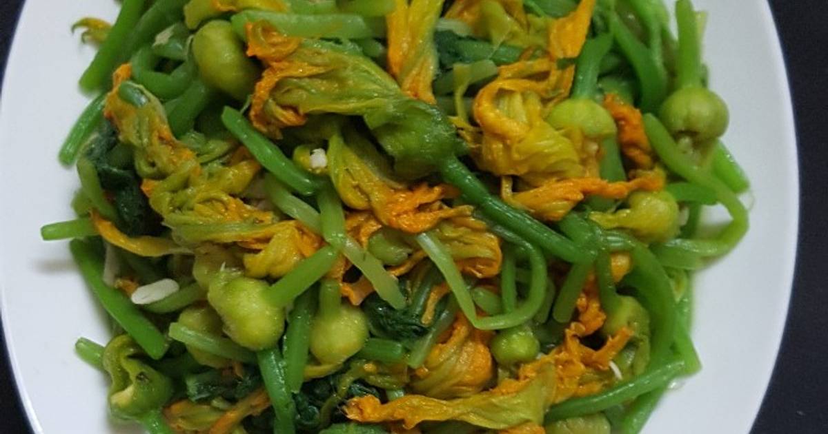 Bông bí xào tỏi