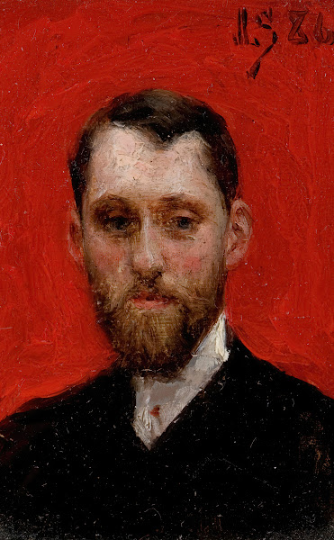 Portrait of the Painter Charles Theriat 1886