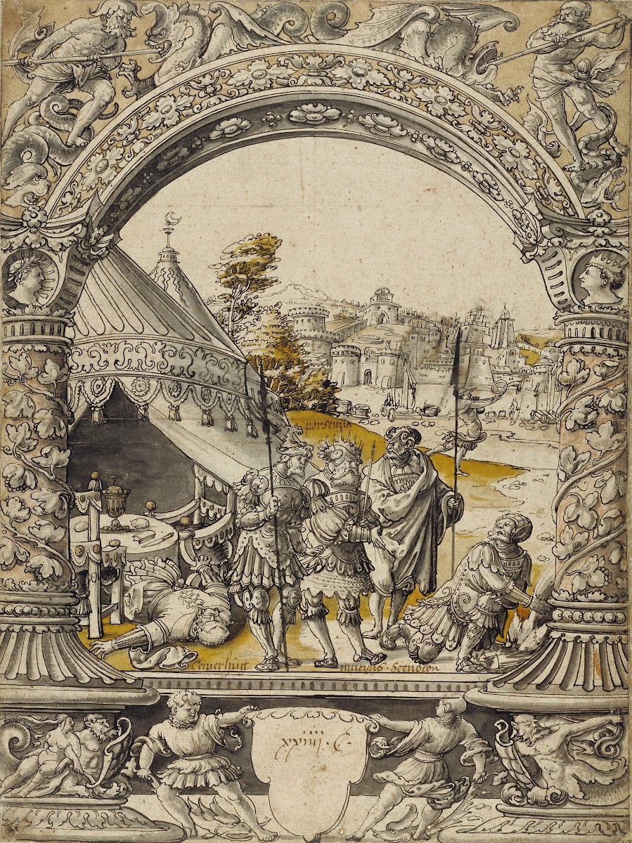 Mucius Scaevola Thrusting His Right Hand into the Flames before Lars Porsenna 15
