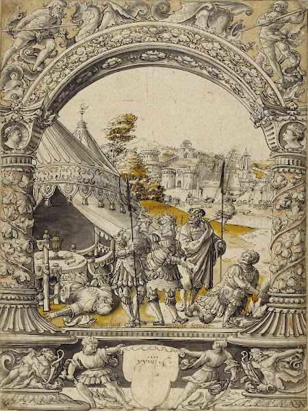 Mucius Scaevola Thrusting His Right Hand into the Flames before Lars Porsenna 15