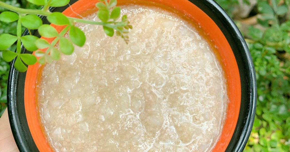 Ăn dặm - Cháo thịt bằm bí đao