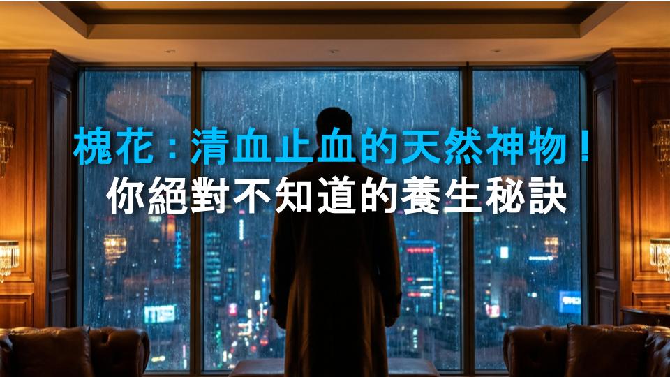槐花：清血止血的天然神物！你絕對不知道的養生秘訣