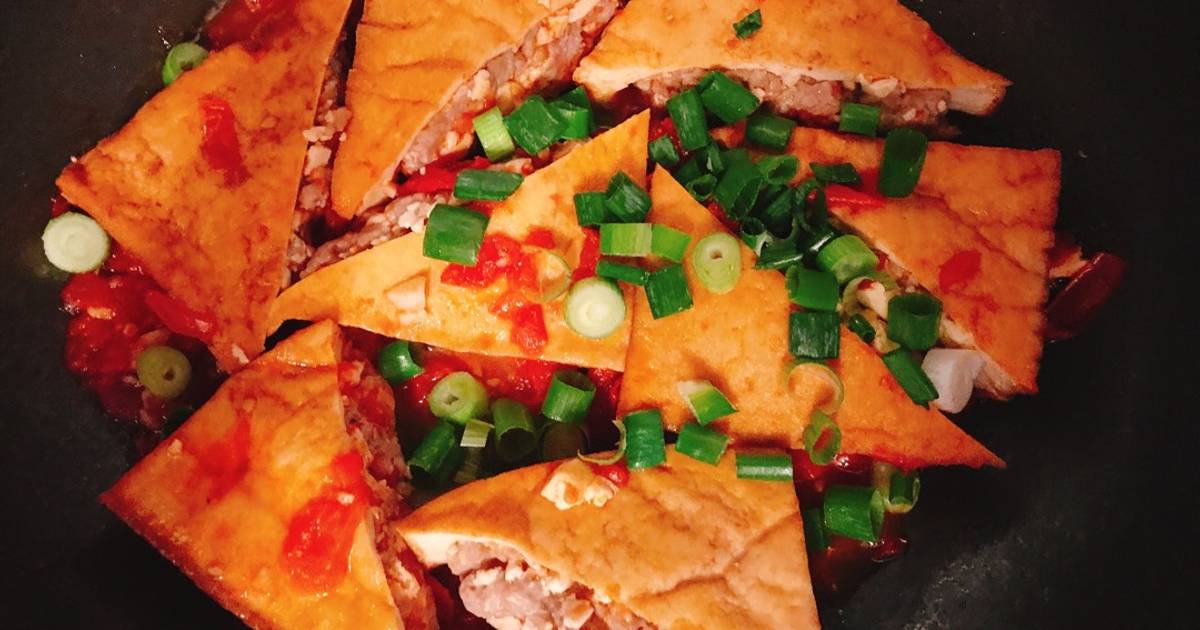 Đậu phụ nhồi thịt
