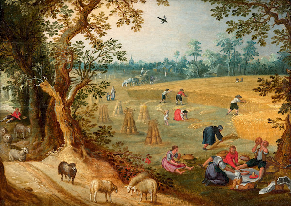 The Harvest allegory of Summer