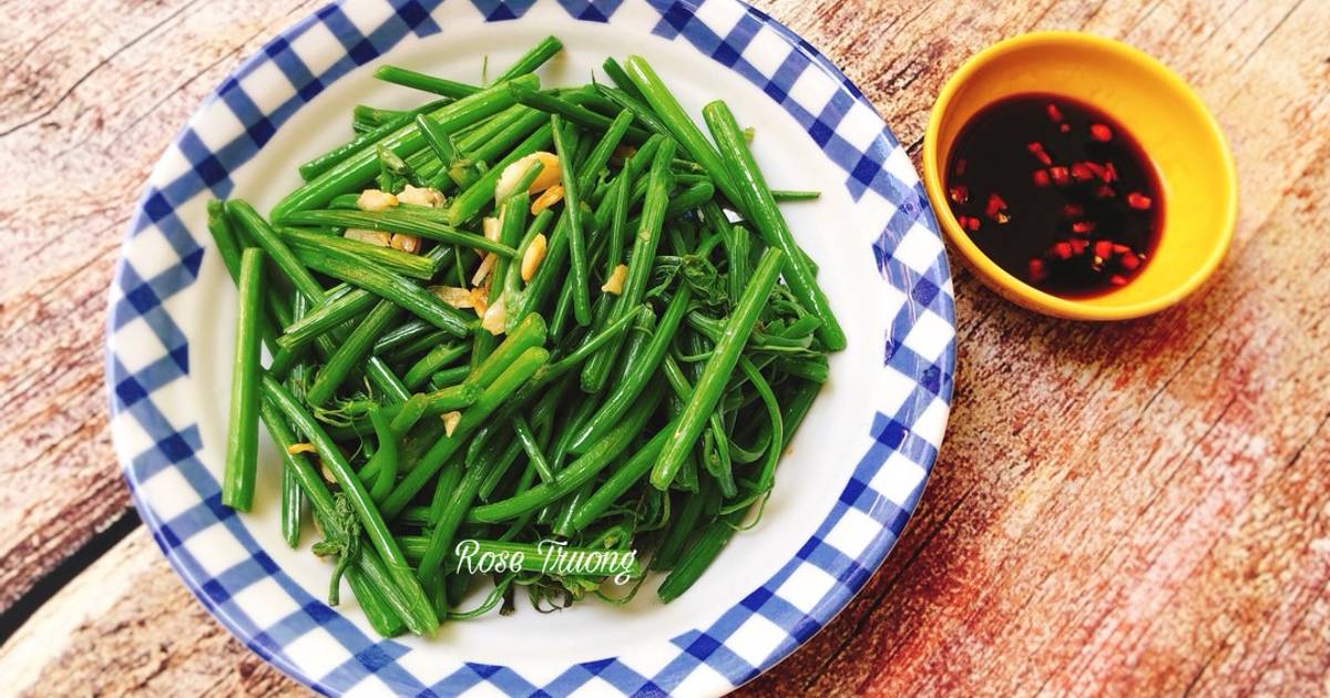Ngọn Su Su Xào Tỏi