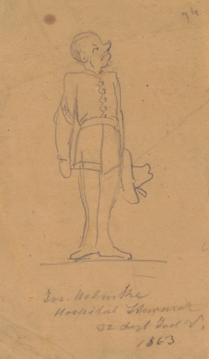 Hospital steward John M Helmke 32nd Regiment Indiana Volunteers 1863 1863