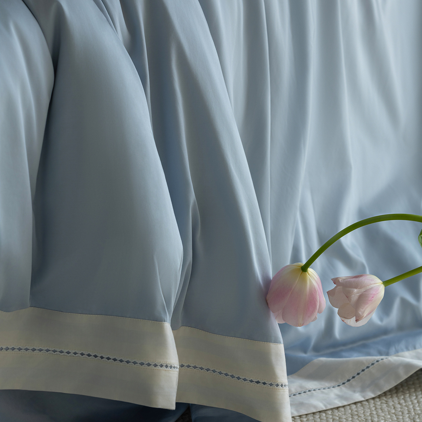 Bedding made of Egyptian cotton, 4-piece
