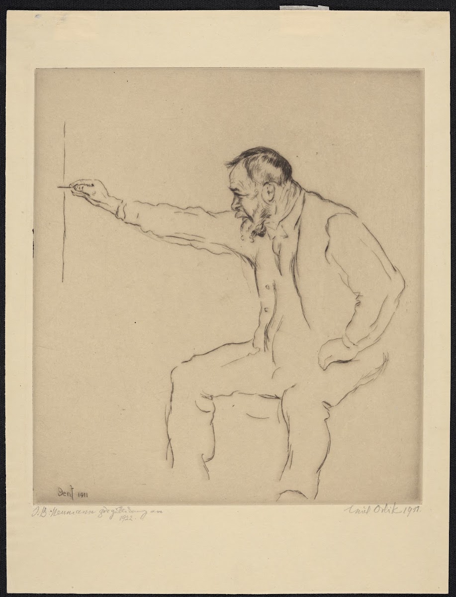 Portrait of Ferdinand Hodler 1911