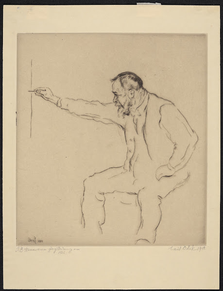 Portrait of Ferdinand Hodler 1911