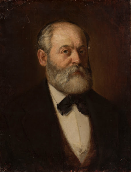 Portrait of Adam Malinowski painter 1877