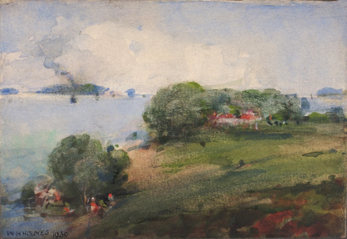 View On The Potomac 1930