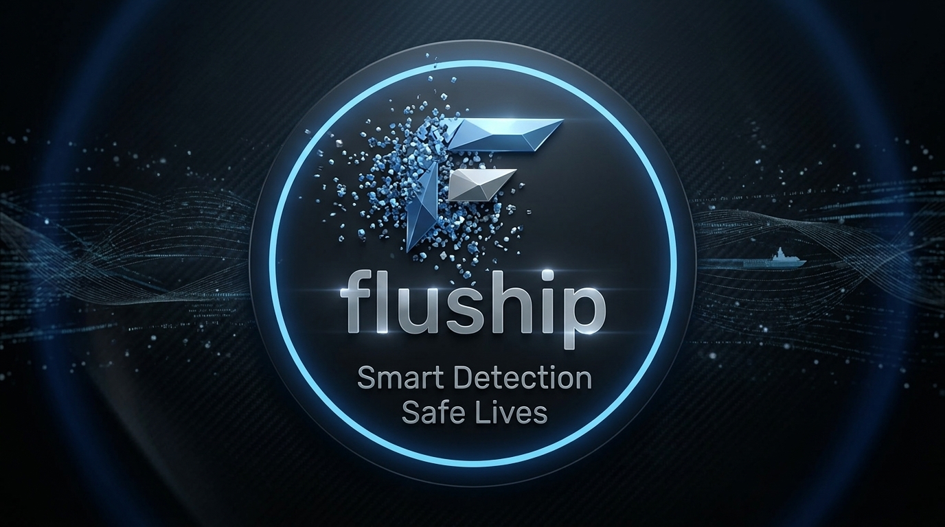 Fluship smart sensor flush retrofit device installed on toilet push-button flush plate in India