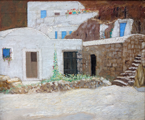 Die blauen Türen auf Ponza 1910