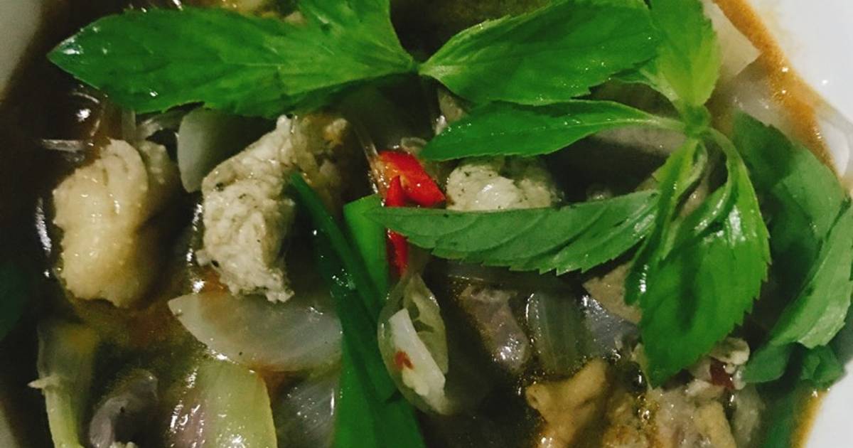 Miến lòng gà..