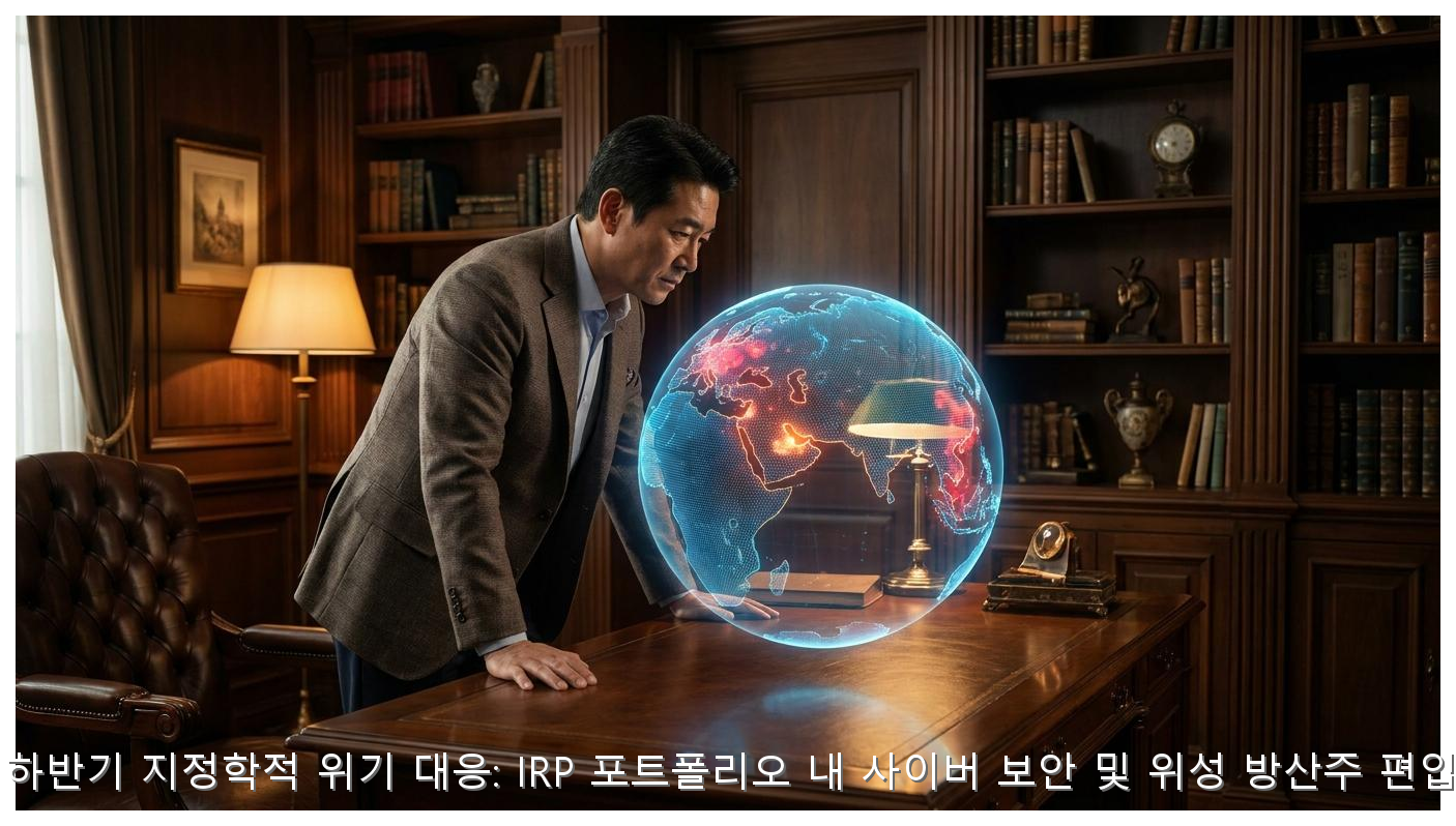 2026 하반기 지정학적 위기 대응: IRP 포트폴리오 내 사이버 보안 및 위성 방산주 편입 전략 핵심 안내 및 분석 인포그래픽 (2)