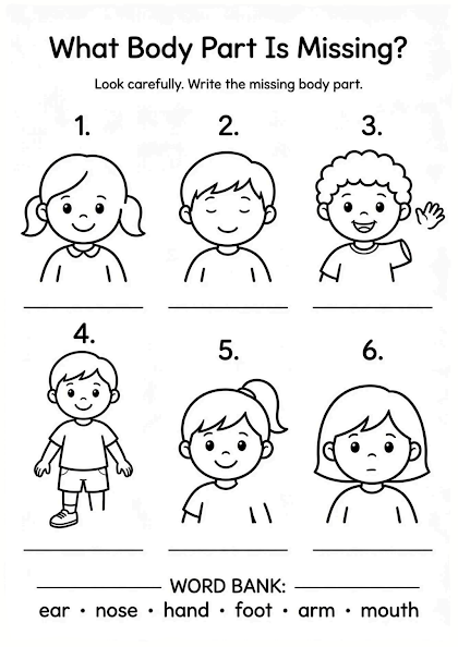 Body Parts: One or Two?