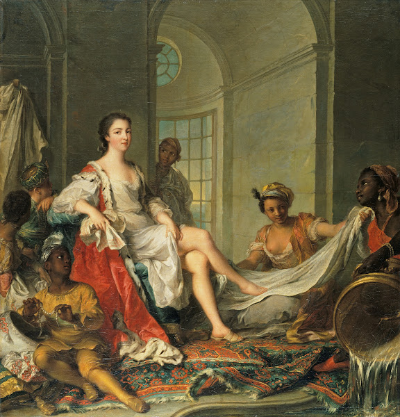 Mademoiselle de Clermont en sultane 1733