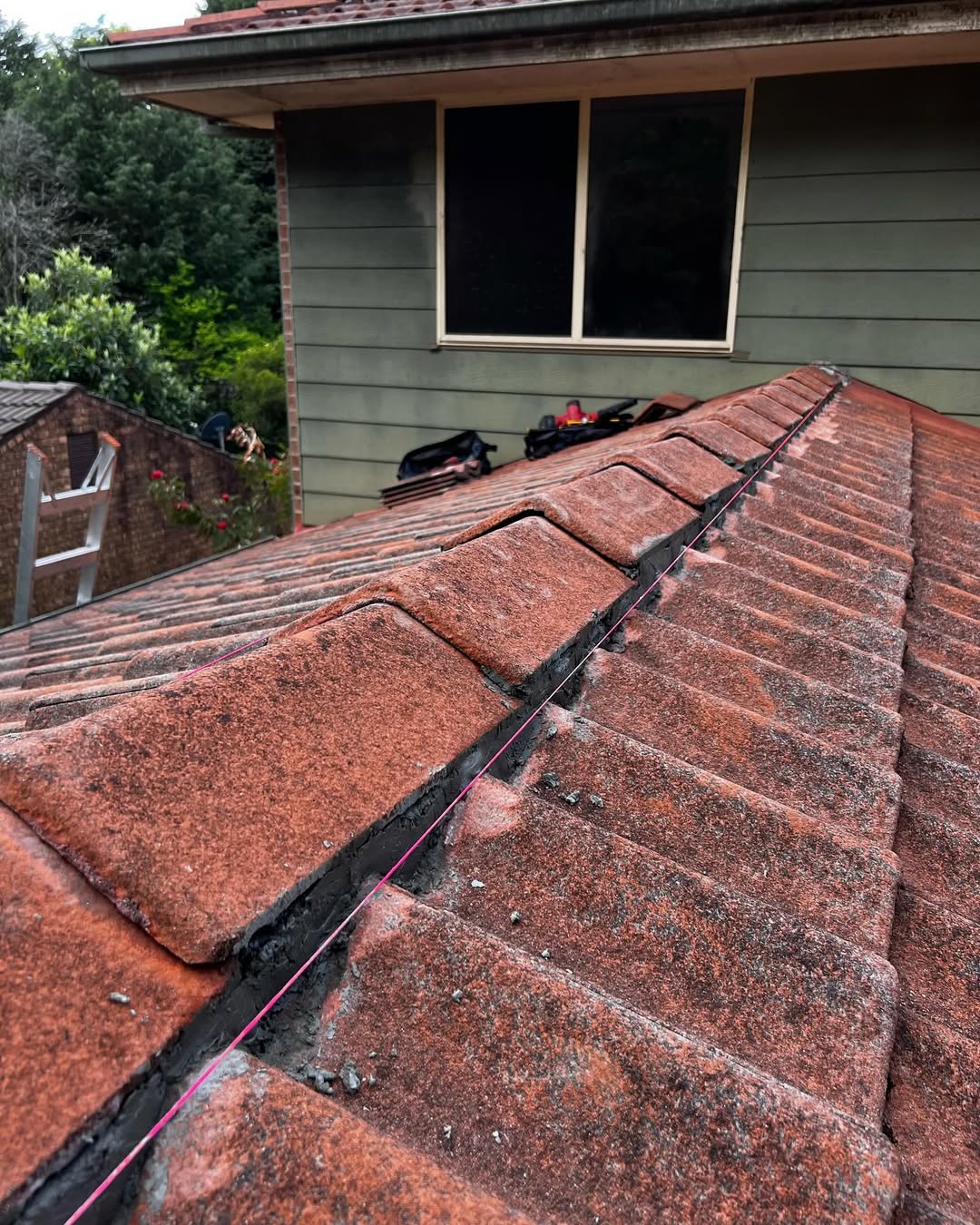 Ridge capping repair