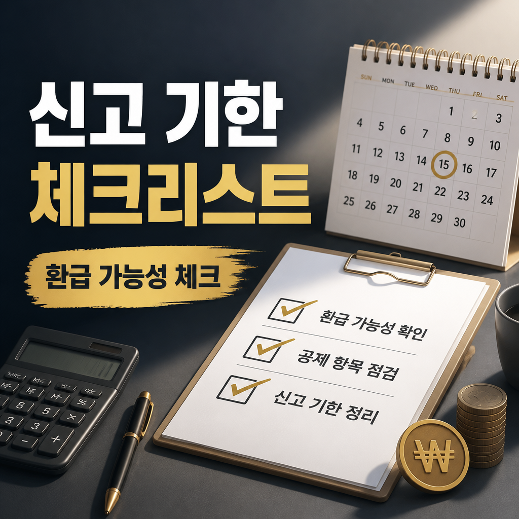 개인사업자 신고 기한 완벽 체크리스트