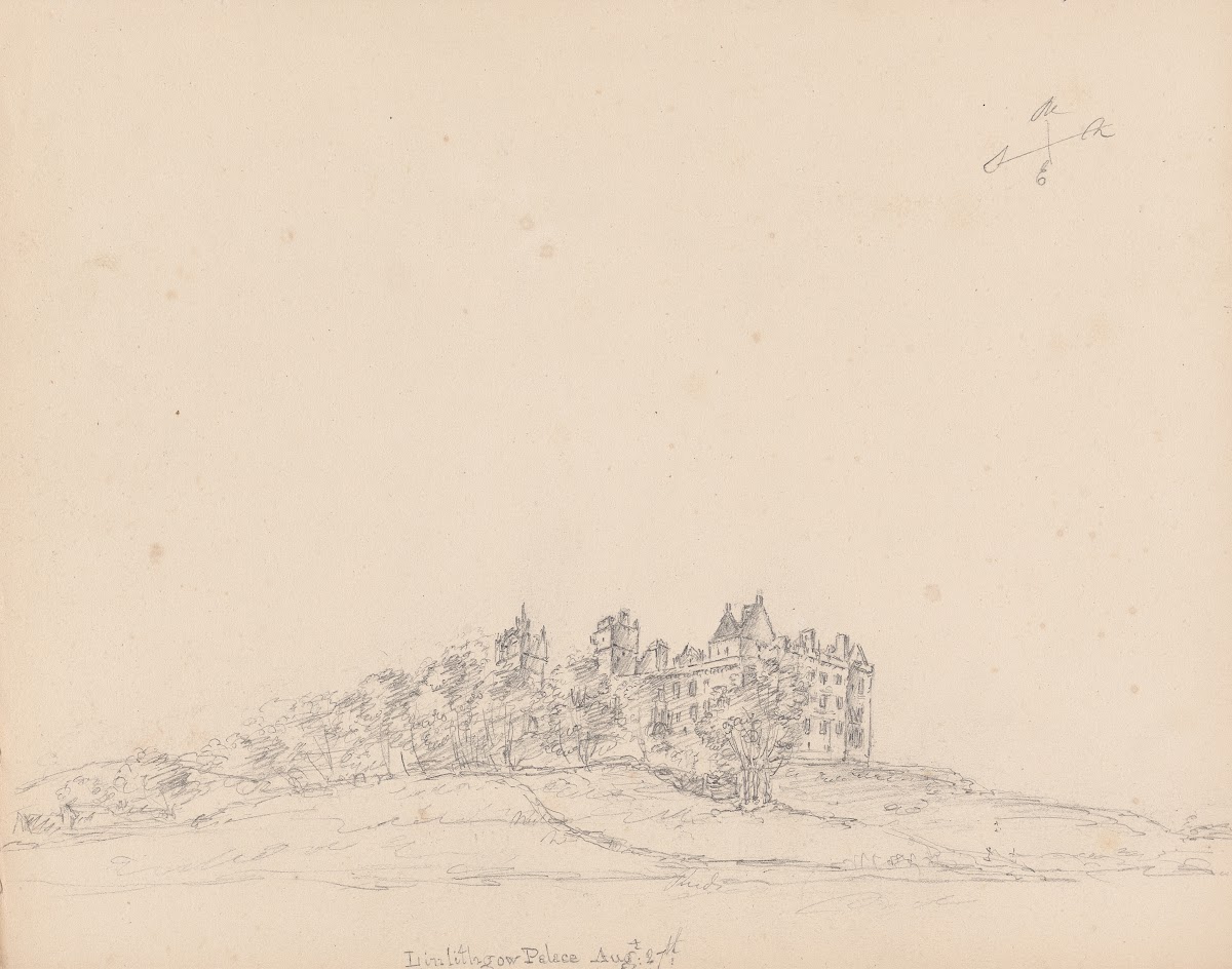 Linlithgow Palace West Lothian Scotland 1792