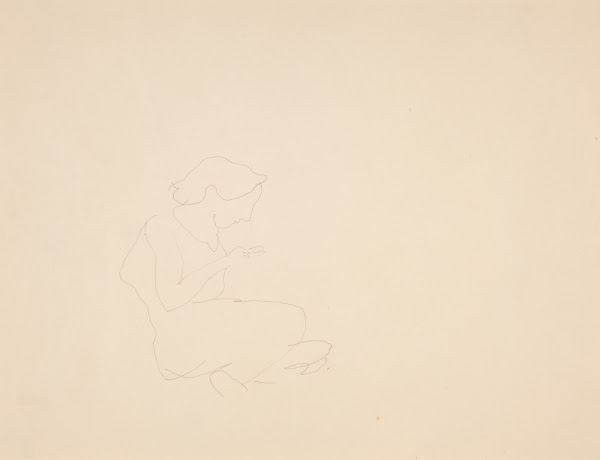 Seated Woman LookingDown