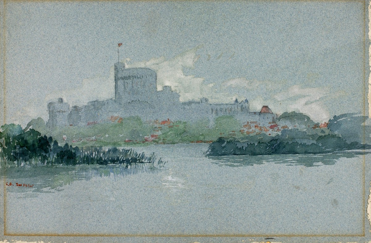 Windsor Castle England 1905