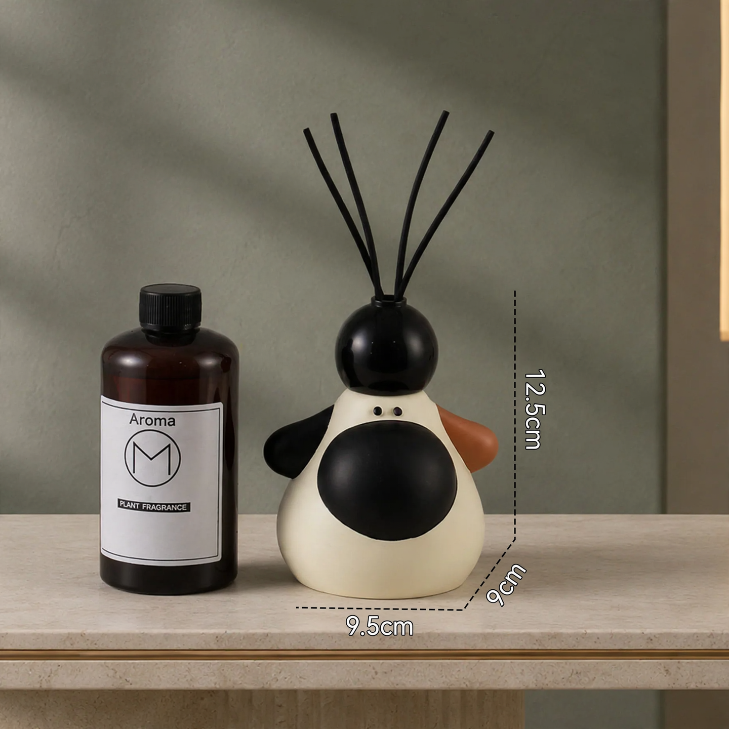 Cartoon Dog Fragrance Bottle, with Fragrance