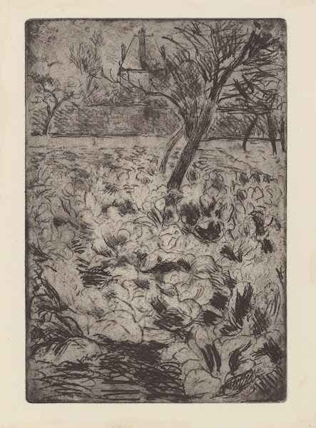 Le champ de choux 1880
