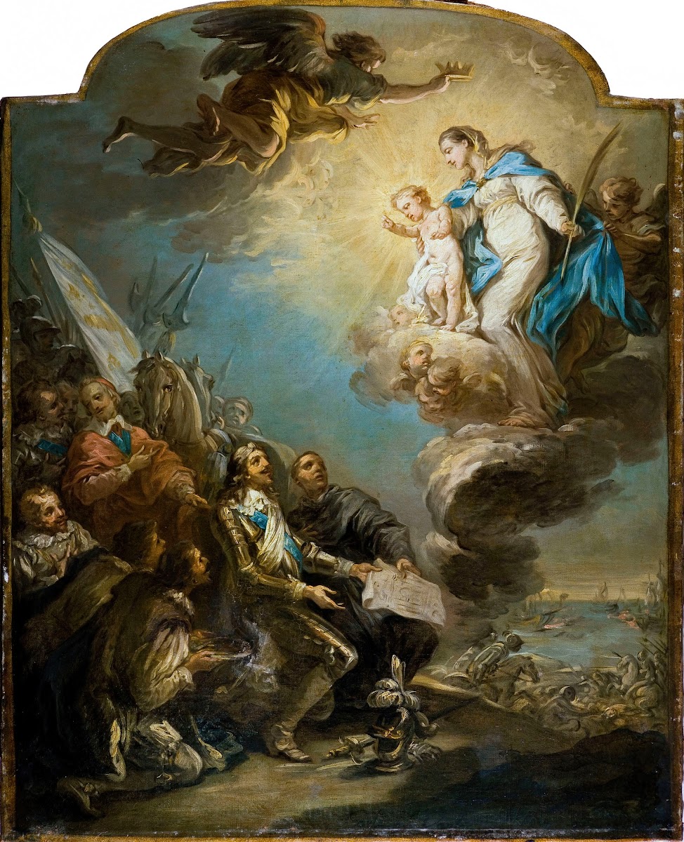 Le Voeu de Louis XIII au siège de la Rochelle 1628 1737 1747