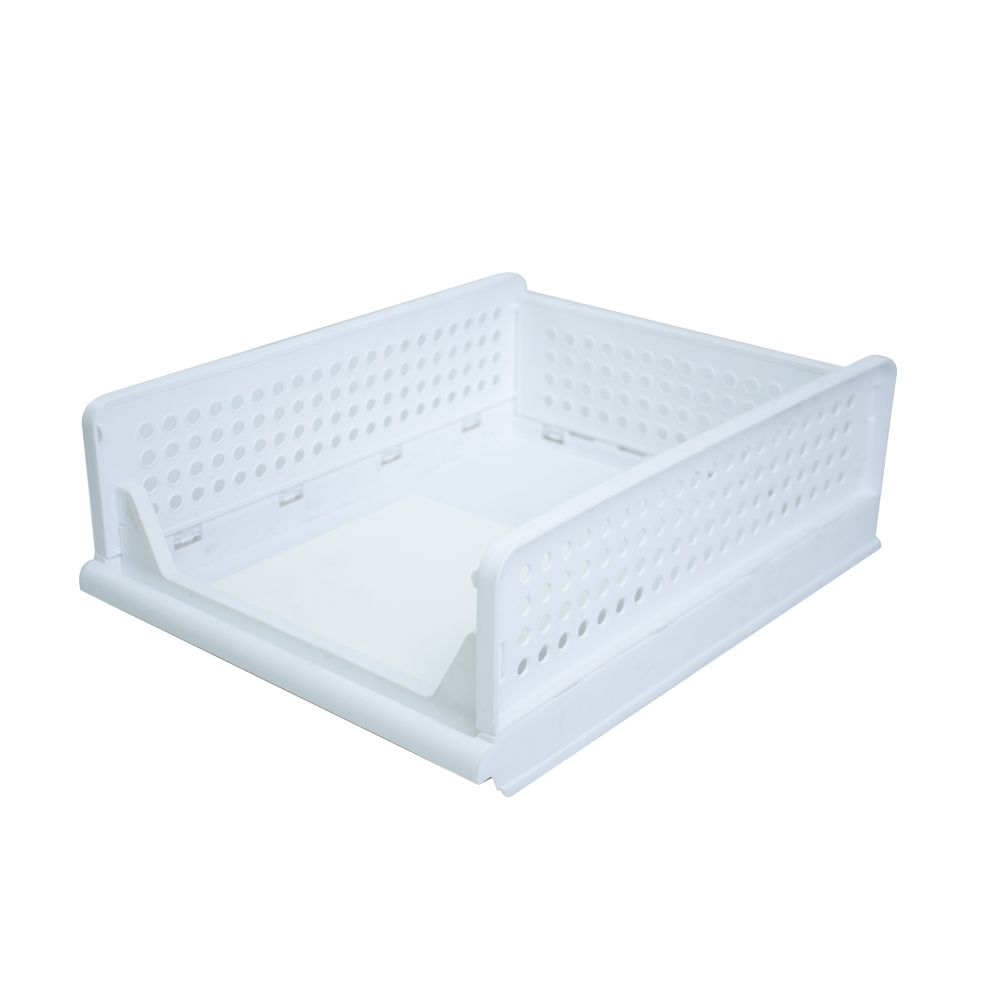 Organizador apilable de plástico Kennedy Home™ color blanco