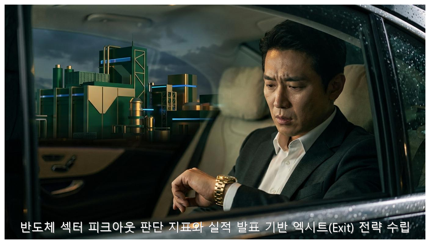 반도체 섹터 피크아웃 판단 지표와 실적 발표 기반 엑시트(Exit) 전략 수립 핵심 안내 및 분석 인포그래픽 (4)