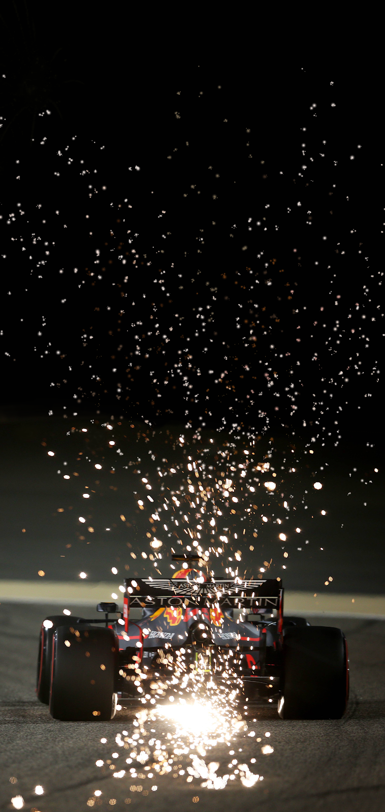 Red Bull Racing F1 Car - Action Photography 4K iPhone Wallpaper (2802x5916)