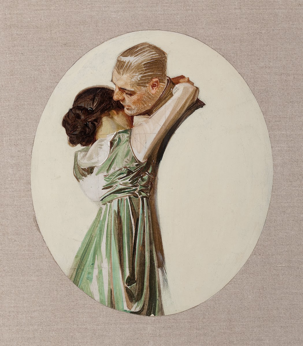 Preliminary study for Saturday Evening Post May 19 1917