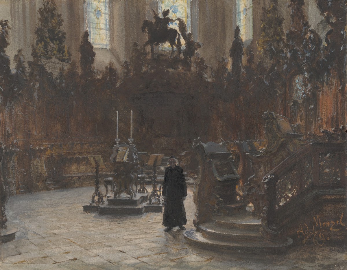The Choirstalls in the Mainz Cathedral 1869