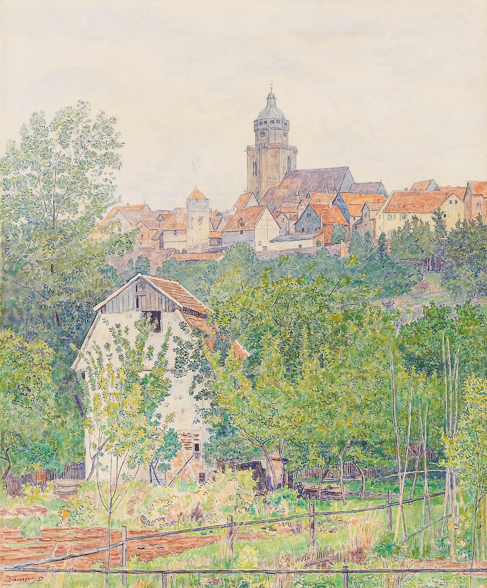 Ansicht von Homberg an der Efze 1919