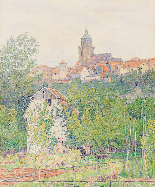 Ansicht von Homberg an der Efze 1919