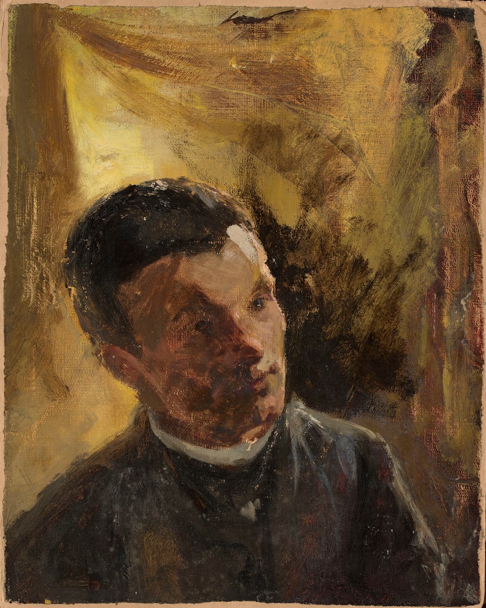 Portrait of Alexander Lensky 18471908 Russian artist