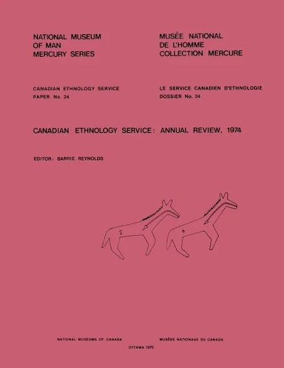 Canadian Ethnology Service- Annual review 1974 90242