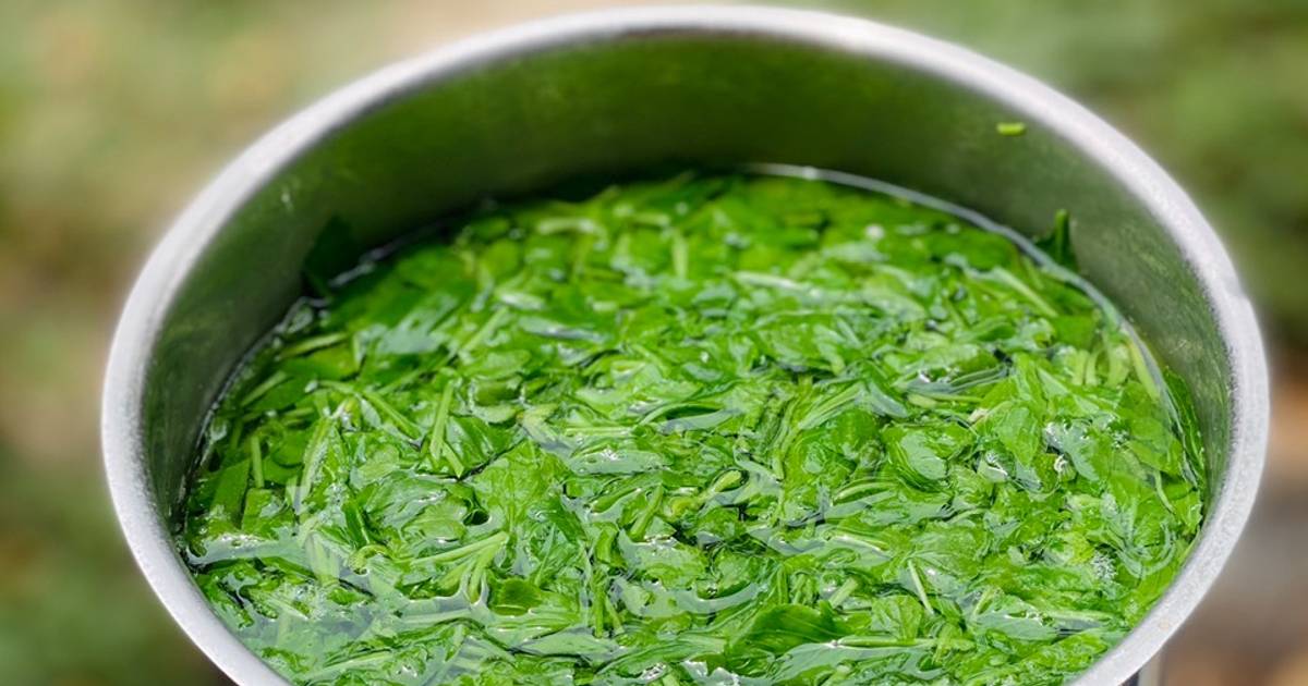 Canh Rau Cải Non Nấu Cá Thu