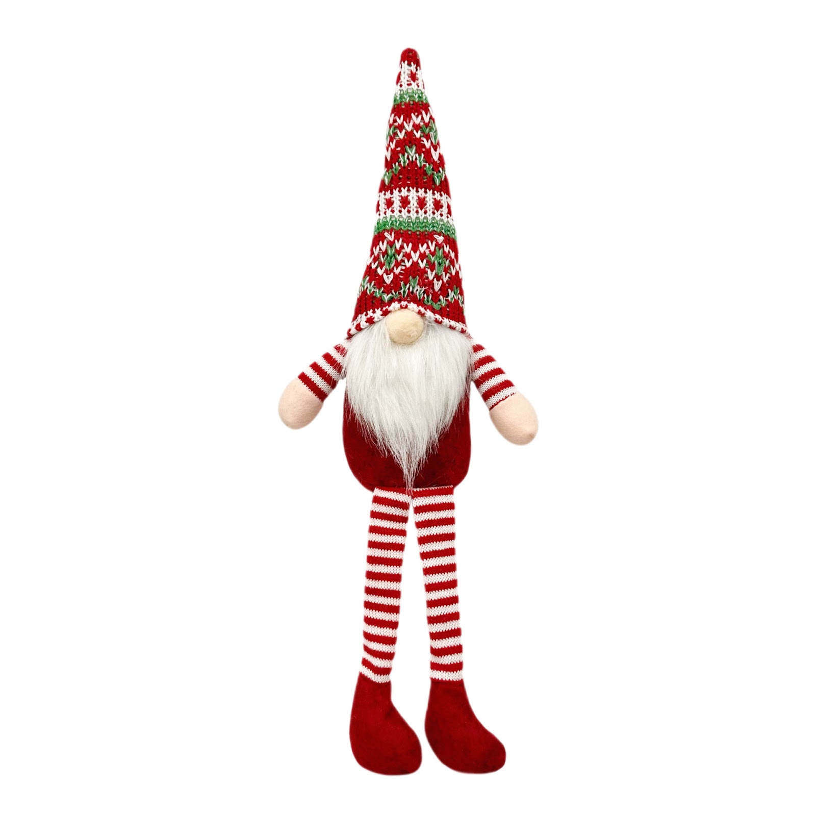 Weihnachts-Wichtel mit langen Beinen, Strick-Design