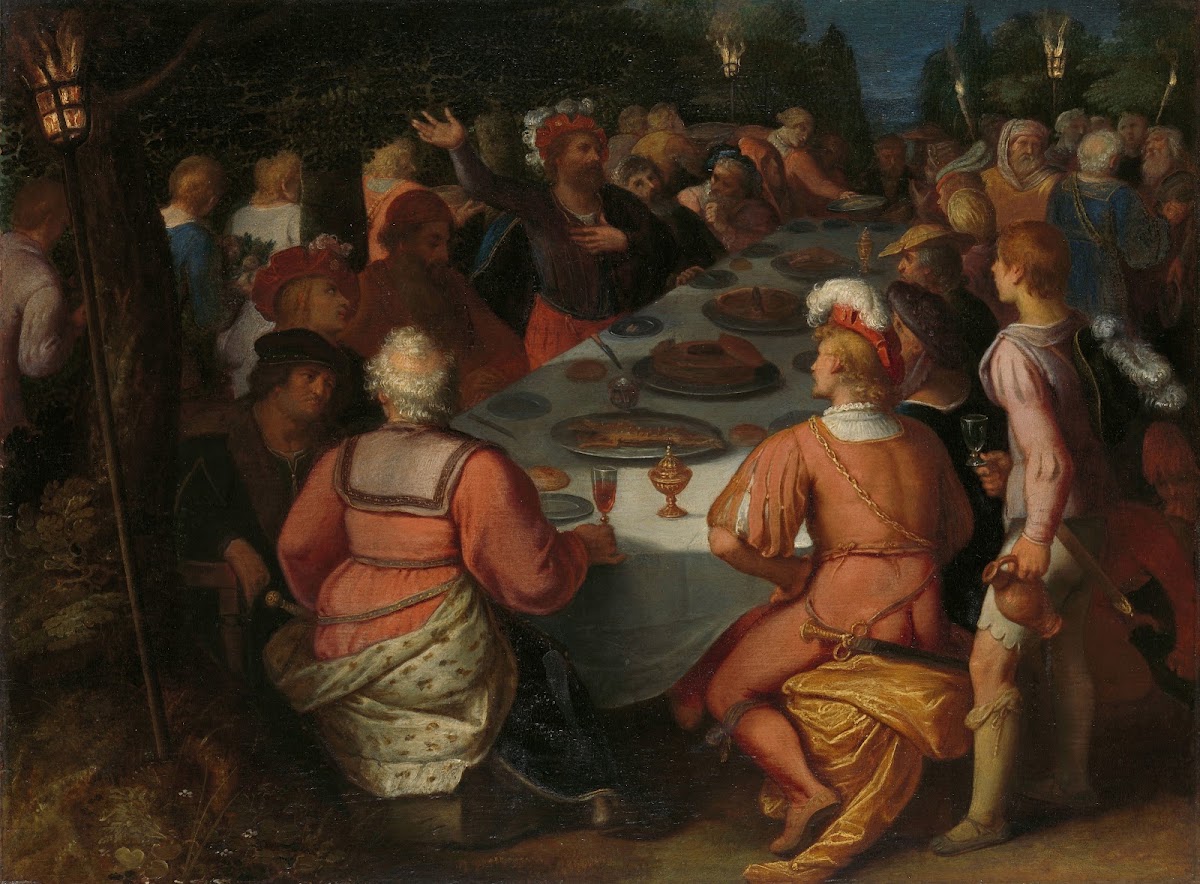 The Conspiracy of Julius Civilis and the Batavians in a Sacred Grove 1600   1613