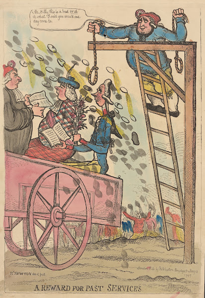A reward for past services 1797