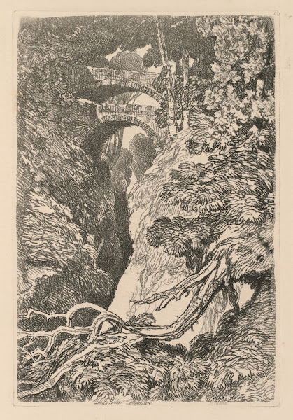 The Devils Bridge Cardinganshire 1838