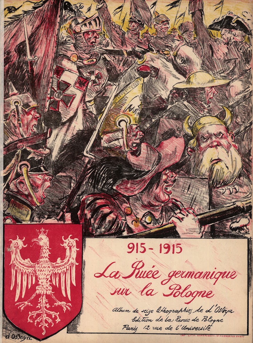 La ruée germanique sur la Pologne  frontispiece 1915