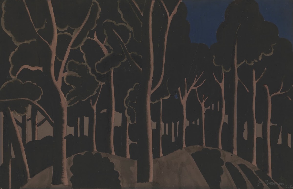 Bunch of trees 1936