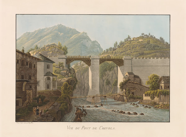 Vue du Pont de Crevola 1811